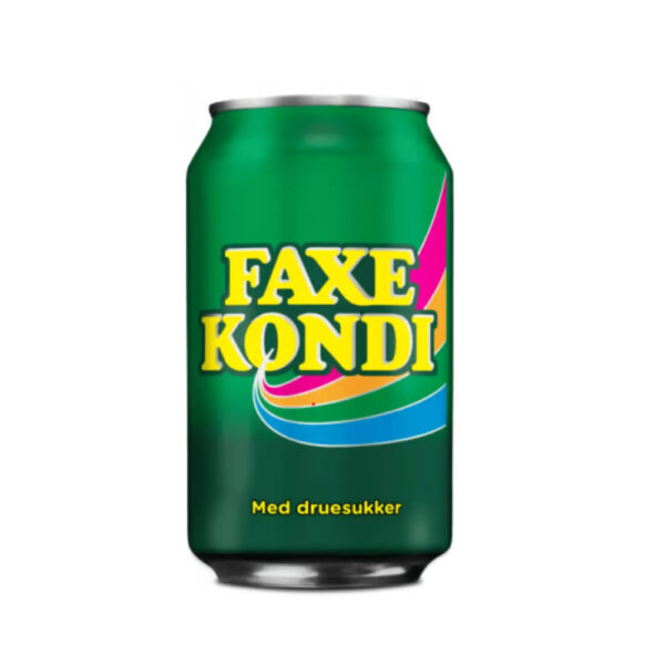 En enkelt dåse Faxe Kondi