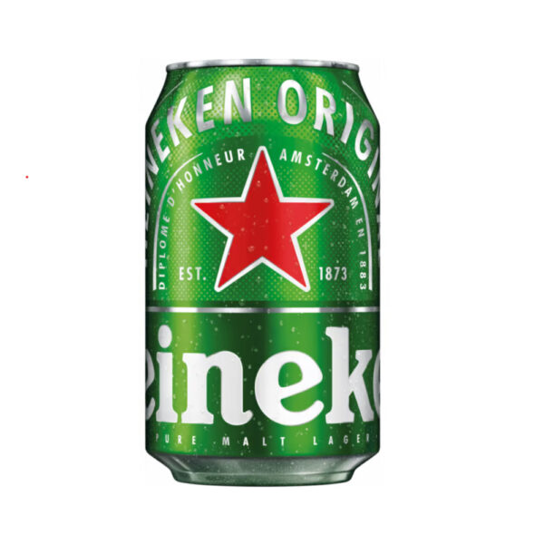 En enkelt dåse Heineken