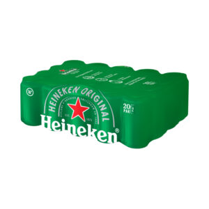 En hel ramme dåse Heineken